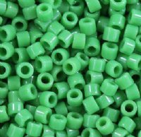 DB10-0724 5.2 Grams of 10/0 Opaque Pea Green Delica Beads