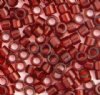 DB-1102 5.2 Grams of 11/0 Transparent Cranberry Red Delica Beads