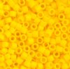 DB-1132 5.2 Grams of 11/0 Opaque Canary Yellow Delica Beads