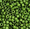 DB-1135 5.2 Grams of 11/0 Opaque Avocado Green Delica Beads
