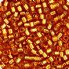 DB-1201 5.2 Grams of 11/0 Silverlined Marigold Delica Beads