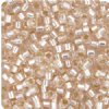DB-1203 5.2 Grams of 11/0 Silverlined Pink Mist Delica Beads