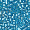 DB-1209 5.2 Grams of 11/0 Blue Ocean Silverlined Delica Beads