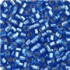 DB-1210 5.2 Grams of 11/0 Silverlined Azure Blue Delica Beads