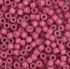 DB-1376 5.2 Grams of 11/0 Opaque Dyed Antique Rose Delica Beads