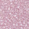 DB-1472 5.2 Grams of 11/0 Transparent Pale Rose Lustre Delica Beads