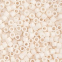 DB-1490 5.2 Grams of 11/0 Opaque White Bisque Delica Beads