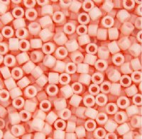 DB-1493 5.2 Grams of 11/0 Opaque Light Salmon Delica Beads
