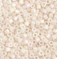 DB-1530 5.2 Grams of 11/0 Opaque Ceylon White Bisque Delica Beads 