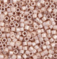 DB-1535 5.2 Grams of 11/0 Opaque Ceylon Pink Champagne Delica Beads 