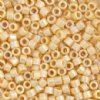 DB-1571 5.2 Grams of 11/0 Opaque Ivory Pear AB Delica Beads 