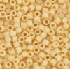 DB-1581 5.2 Grams of 11/0 Opaque Matte Ivory Pear Delica Beads