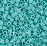 DB-1586 5.2 Grams of 11/0 Opaque Matte Seagreen Delica Beads