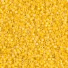 DB-1592 5.2 Grams of 11/0 Opaque Matte Canary Yellow AB Delica Beads