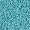 DB-1595 5.2 Grams of 11/0 Opaque Matte Sea Opal AB Delica Beads