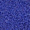 DB-1597 5.2 Grams of 11/0 Matte Opaque Cyan Blue AB Delica Beads