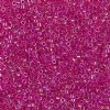 DB-1743 5.2 Grams of 11/0 Hot Pink Lined Crystal AB Delica Beads