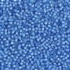 DB-1784 5.2 Grams of 11/0 White Lined Transparent Sapphire AB Delica Beads