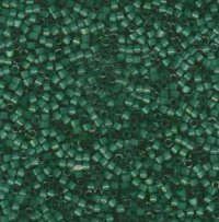 DB-1814 5.2 Grams of 11/0 Dyed Emerald Silk Satin Delica Beads