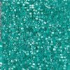 DB-1869 5.2 Grams of 11/0 Silk Inside Dyed Aqua Green AB Delica Beads