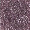DB-1893 5.2 Grams of 11/0 Transparent Smoky Amethyst Lustre Delica Beads
