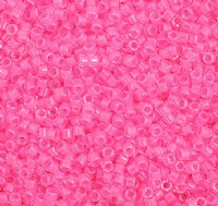 DB-2036 5.2 Grams of 11/0 Luminous Neon Light Pink Delica Beads