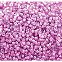 DB-2049 5.2 Grams of 11/0 Luminous Hot Pink Delica Beads