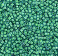 DB-2053 5.2 Grams of 11/0 Luminous Neon Light Turquoise Delica Beads 