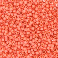 DB-2114 5.2 Grams of 11/0 Duracoat Opaque Dyed Rose Pink Delica Beads