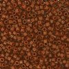 DB-2142 5.2 Grams of 11/0 Duracoat Opaque Dyed Cognac Delica Beads
