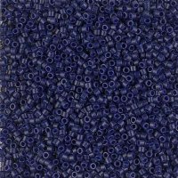 DB-2144 5.2 Grams of 11/0 Duracoat Opaque Dyed Cobalt Blue Delica Beads