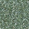 DB-2165 5.2 Grams of 11/0 Duracoat Silverlined Dyed Dark Seafoam Delica Beads