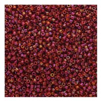 DB-2275 5.2 Grams of 11/0 Opaque Glazed Red Cherry AB Delica Beads