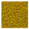 DB-2283 5.2 Grams of 11/0 Opaque Frosted Glazed Matte Lemon Yellow Delica Beads