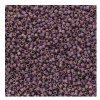 DB-2321 5.2 Grams of 11/0 Opaque Frosted Glazed Matte Rainbow Light Purple AB Delica Beads