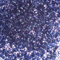 DB-2386 5.2 Grams of 11/0 Fancy Lined Royal Blue Delica Beads