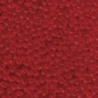 DP9140F - 20 Grams Matte Transparent Red Orange 3.4mm Miyuki Magatama Drop Beads