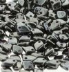 10 Grams Jet Hematite 3.7x5mm Dragon Scale Beads