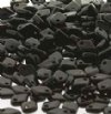 10 Grams Jet 3.7x5mm Dragon Scale Beads