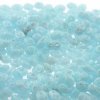 DUO-561000 - 10 Grams Milky Opal Aqua 2.5x5mm Superduo Beads