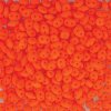 DUO-525122 - 10 Grams Neon Orange 2.5x5mm Superduo Beads