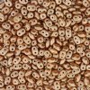DUO525003 - 10 Grams Pastel Pearl Amber 2.5x5mm Superduo Beads