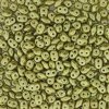 DUO525021 - 10 Grams Pastel Pearl Lime 2.5x5mm Superduo Beads