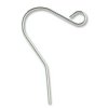 25 Pairs of 23mm Plain Stainless Steel Ear Hooks