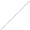 100, 1.5" 22ga Rhodium Eye Pins