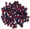100 4mm Faceted Transparent Garnet Travertine Firepolish Beads
