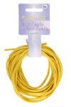 5m of 2.7mm Yellow Faux Suede Lacing
