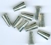 10 14x8mm Antique Silver Bead Cones