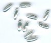 10 Silver Capsule Connectors for 2.4mm Silver Ball Chain