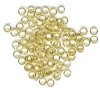 100 4mm Brass Jump Rings